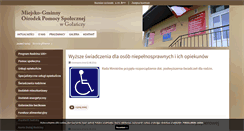 Desktop Screenshot of mgopsgolancz.pl